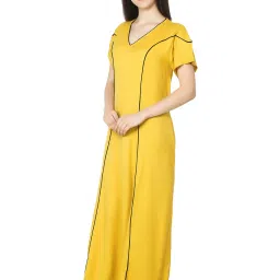 PATRORNA Mustard Nighty image 4