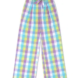 United Colors of Benetton Kids Multicolor Checks Trousers-picture-40