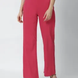 Forever 21 Red Regular Fit Trousers-picture-19