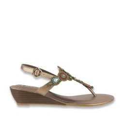 Catwalk Women's Multicolor Back Strap Wedges image 2