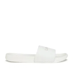Louis Philippe Men's White Slides image 1