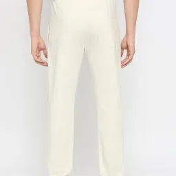 UnderJeans by Spykar White Regular Fit Trackpants image 2