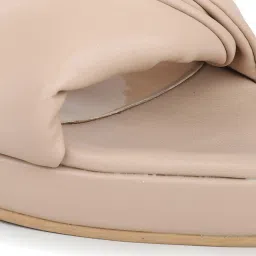 Inc.5 Women's Beige Ankle Strap Sandals image 4