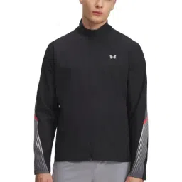 UNDER ARMOUR Black Velociti Storm Slim Fit Jacket-image-19
