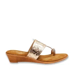 Melange by Lifestyle Women's Sultan Toe Ring Wedges image 2