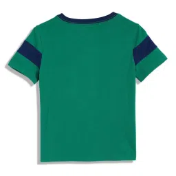 Tommy Hilfiger Kids Olympic Green Printed Regular Fit T-Shirt image 2