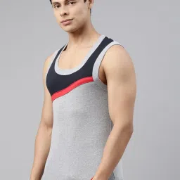 Dixcy Scott Originals Multi Cotton Regular Fit Vest - Pack Of 2 image 4