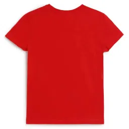 Tommy Hilfiger Kids Red Logo Print T-Shirt image 2