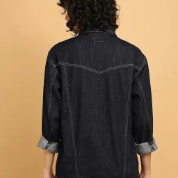 Wrangler Black Denim Jacket image 2