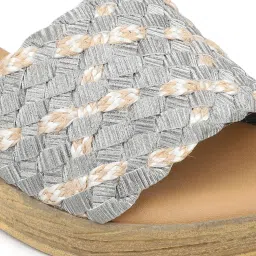 Inc.5 Women's Pewter Casual Wedges image 4