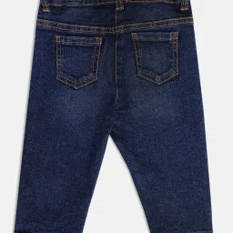MINIKLUB Kids Blue Solid Jeans image 2