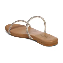 GNIST Women's Beige Casual Sandals image 5