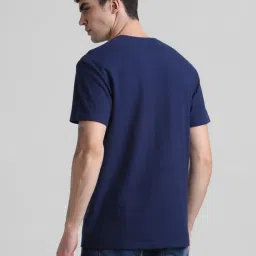 Jack & Jones Mood Indigo Cotton Slim Fit T-Shirt image 2