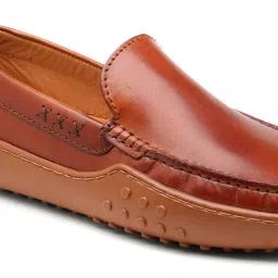 Ruosh Men's Tan Casual Loafers image 4