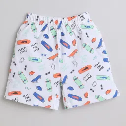 Bumzee Kids Multicolor Printed Shorts (Pack Of 3) image 4