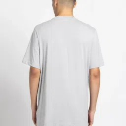 adidas Grey Regular Fit Printed Sports T-Shirt image 2