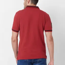 Giordano Red Pear Slim Fit Polo T-Shirt image 2