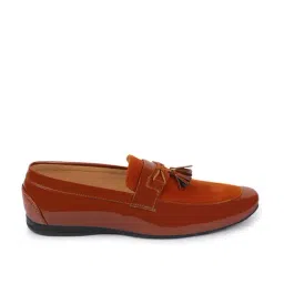 Fausto Men's Tan Formal Mocassins image 2
