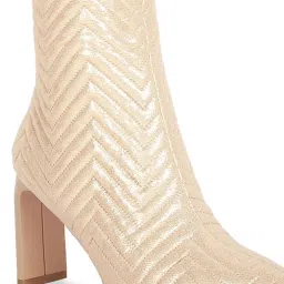 London Rag Women's Beige Casual Booties image 4