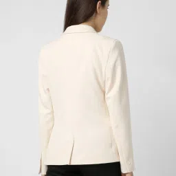 Van Heusen Beige Regular Fit Blazer image 2