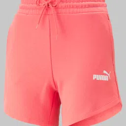 Puma Pink High Rise Shorts image 4
