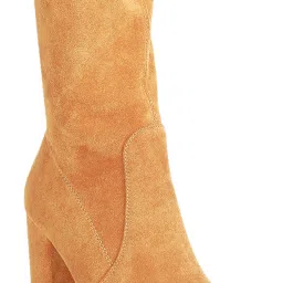 London Rag Women's Tan Casual Booties image 4