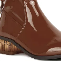 London Rag Women's Tan Casual Boots image 4