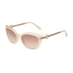 SCOTT Brown UV Protection Cat Eye Sunglasses for Women-picture-27