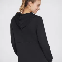 Skechers Black Printed Hoodie image 2