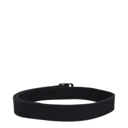 Allen Solly Black Leather Textured Waist Belt image 2