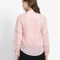 SHAYE Pink Regular Fit Shirt image 2