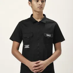 Coolsters by Pantaloons Kids Black Cotton Printed Shirt-picture-31