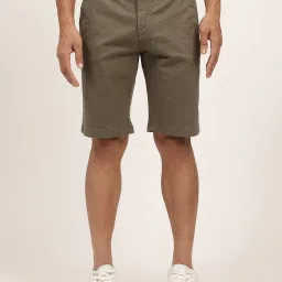 Lindbergh Olive Regular Fit Shorts image 1