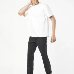 Passion Black Comfort Fit Lightly Washed Jeans image 5