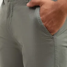 Lindbergh Olive Regular Fit Shorts image 4