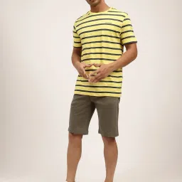 Lindbergh Olive Regular Fit Shorts image 5