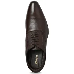 Bata Men's Twain Dark Brown Oxford Shoes image 3