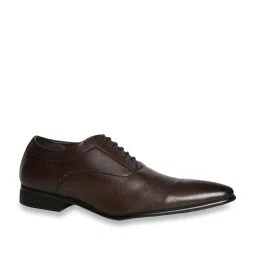 Bata Men's Twain Dark Brown Oxford Shoes image 1