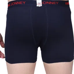 Vimal Jonney Assorted Cotton Regular Fit Trunks - Pack of 2 image 2