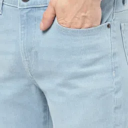 Passion Light Blue Comfort Fit Lightly Washed Jeans image 4