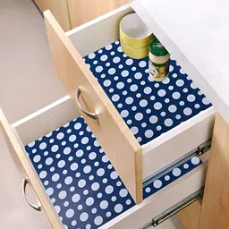 Aura Navy Blue Set of 1 Water Resistant Shelf Liner Organisers image 3