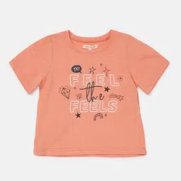 Angel & Rocket Kids Coral Printed T-Shirt-picture-36