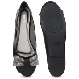 Inc.5 Women's Black Flat Ballets image 4