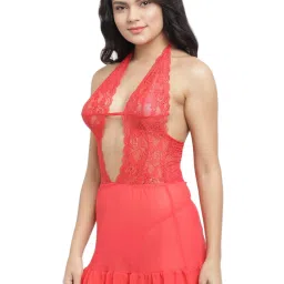 N-Gal Red Lace Babydoll image 3