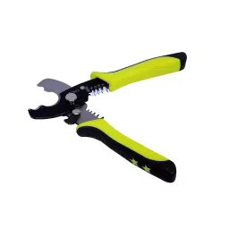 Jon Bhandari 7.5 inch Carbon Steel PVC Rubber Handle Wire Stripper Cutter, JB-M-04 image 3