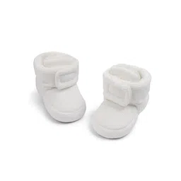 NESKA MODA Unisex Kids Cotton Booties image 4