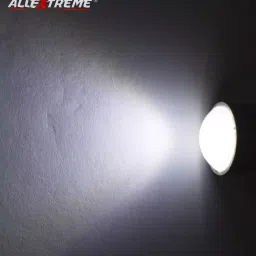 AllExtreme EXBA9SW BA9S LED Parking Light Super Bright Ceramic Car Interior License Plate Wedge Dome Trunk Dashboard Bulb for Car Bike and Motorcycle (3W, White, 2 PCS) image 4