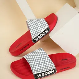 WROGN Men Printed Sliders-image-83