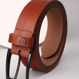Allen Solly Men Textured Leather Belt-picture-38