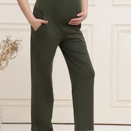 WELL KEPT Women Straight-Fit Maternity Track Pants image 2